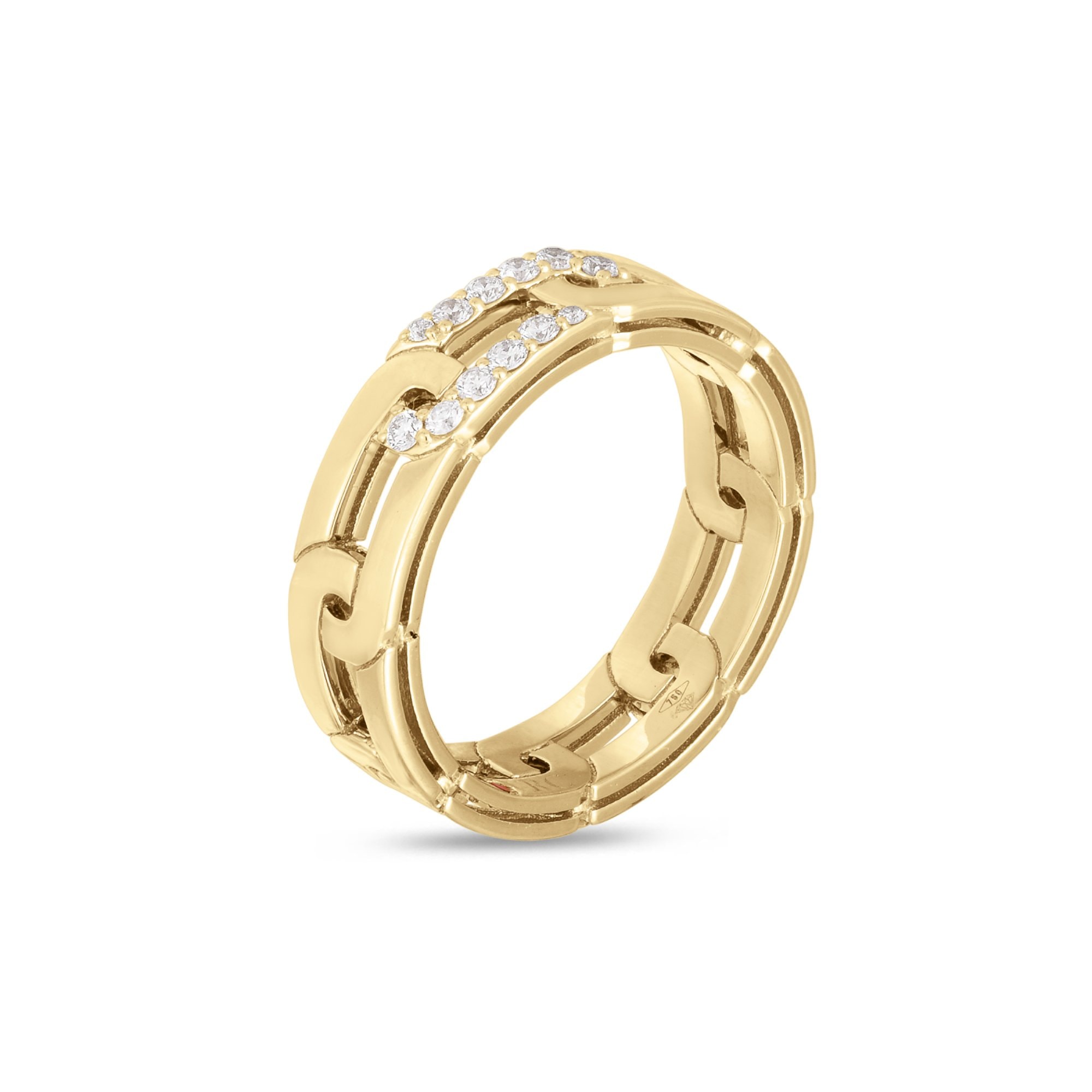 Roberto coin 2025 gold rings